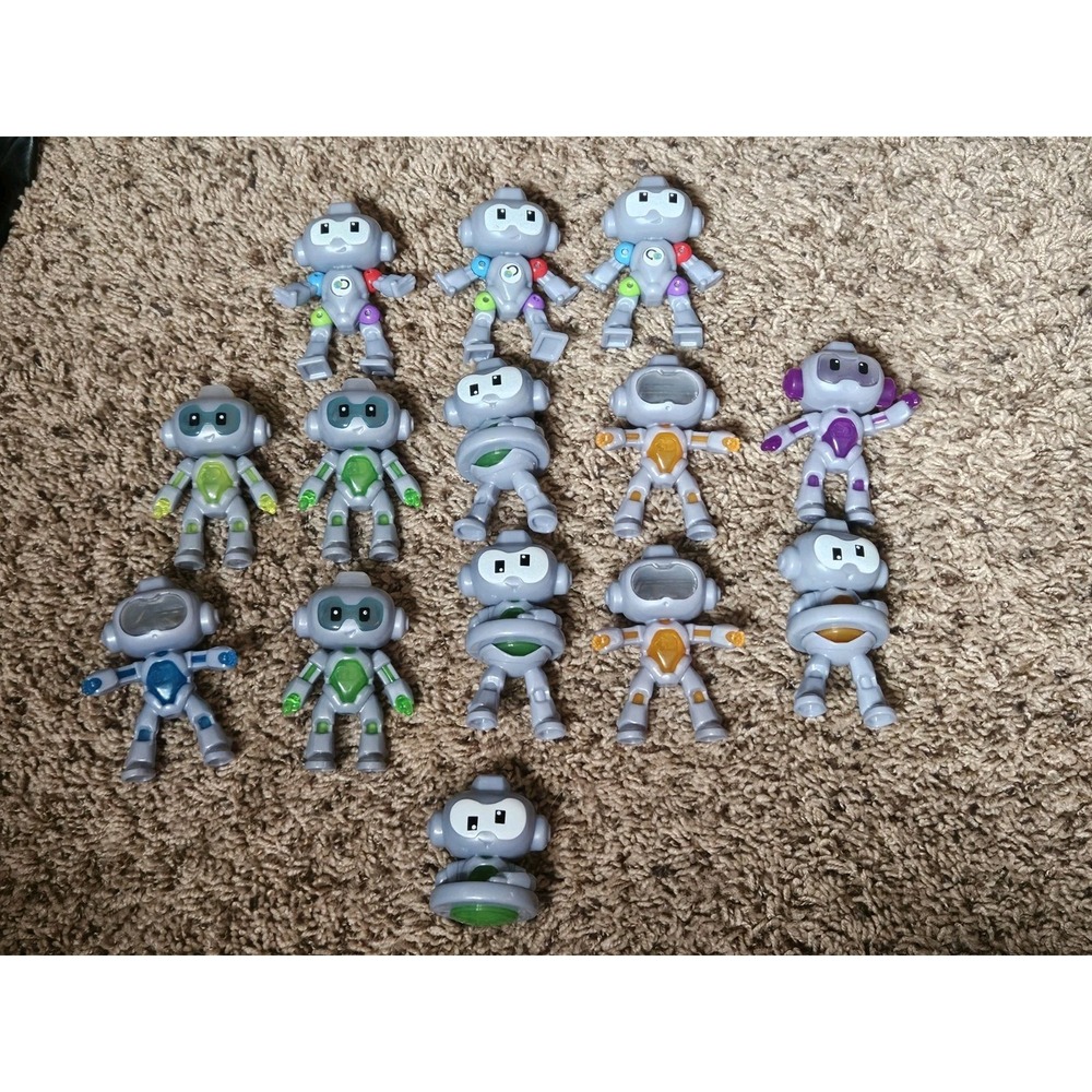McDonalds HAPPY Meal Toy 2020 DISCOVERY MINDBLOWN ROBOTS Bundle Of 14 Loose